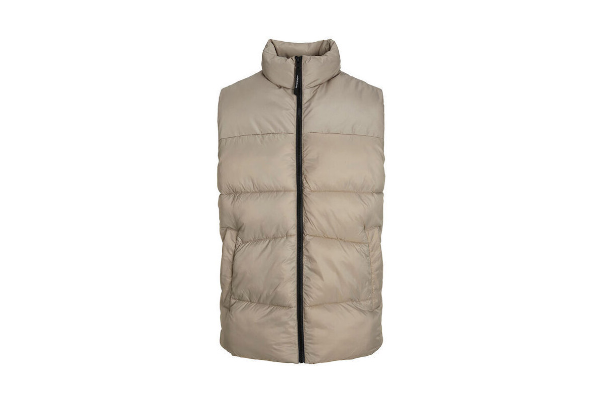 Jack And Jones Jjchili Bodywarmer Γιλέκο (12212221 CROCKERY) Καφέ